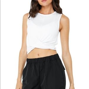 Alo Cover Tank in white